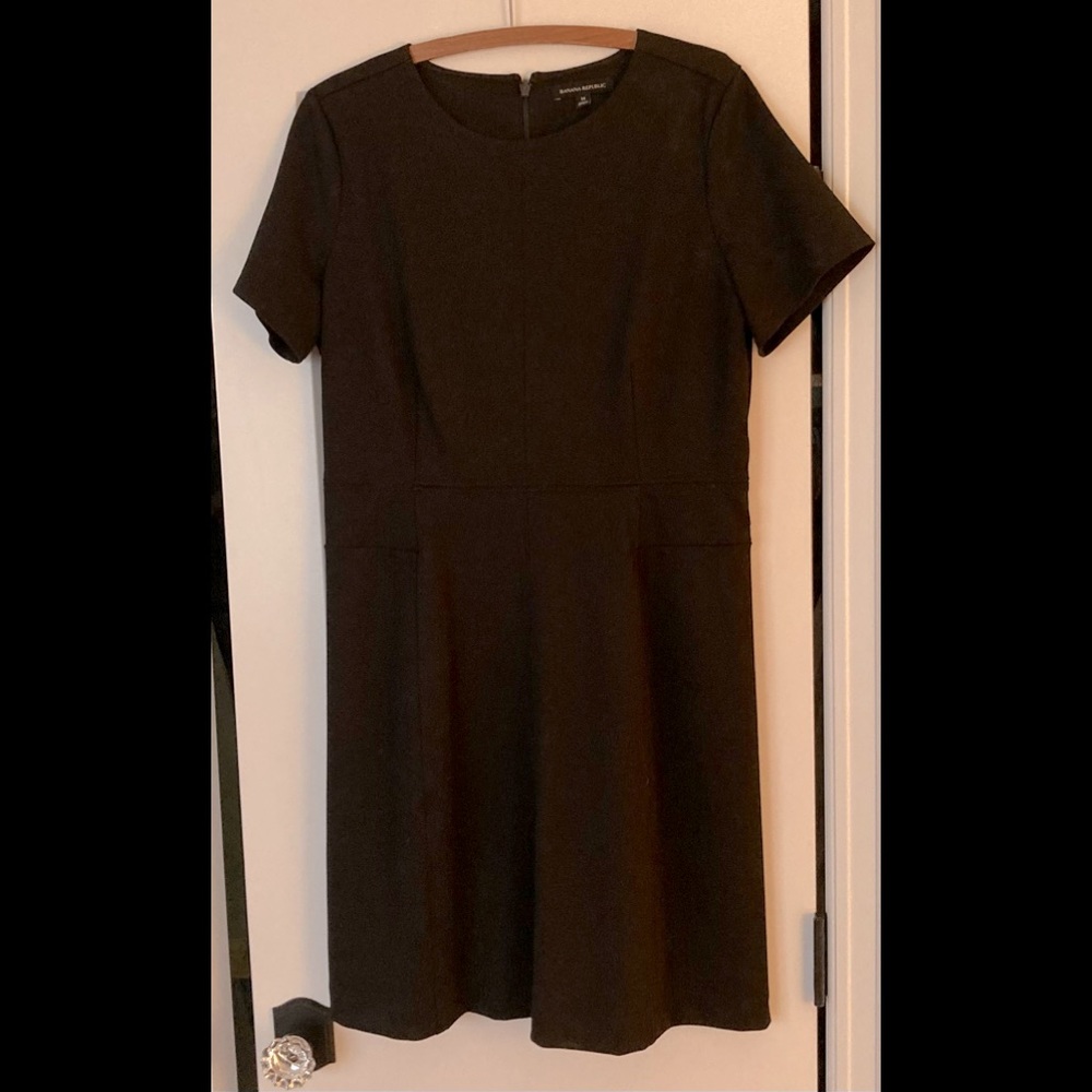 Banana Republic black dress for back to work and straight to happy hour!